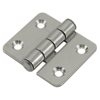 Euromarine Square Stainless Steel Hinge - Captive Pin - 45x40mm