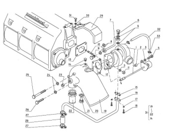 Nanni Diesel 970310729 - TURBO CHARGER for 4.330TDI