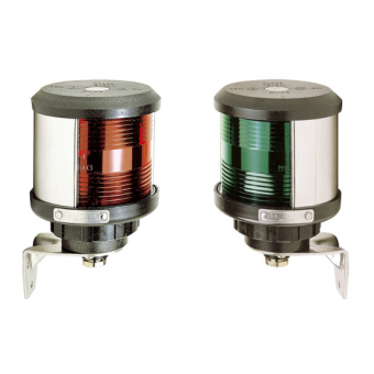 DHR DHR Navigation Lights Series 35 Red Port Light Black Case