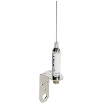 Scout KM-3A - Antenna VHF Stainless Steel 1.0m + Support - Without Cable