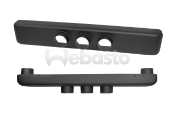 Webasto 62U003AA046A - Diffuser With 3 Hoses D60 And 2 Ducts Black