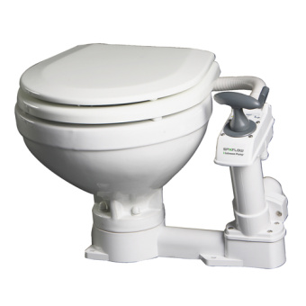 Johnson Pump 80-47229-01 - AquaT Manual Compact Marine Toilet