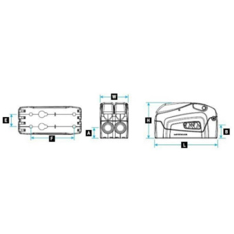 Lewmar 29101412BK - DC2 Halyard Stopper Single Rope Ø 10-12mm