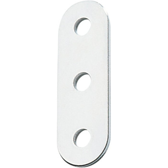 Ronstan RF27 Toe Strap Plate 48.6mm Perforated Strip, 5mm (3/16") Fastener Holes