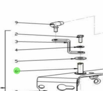 Nanni Diesel 95312292 - Speed Control Axle for T6 Series Engines