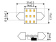 Talamex LED 9 Festoon 10-30V 31mm 2700K