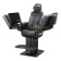 Norsap 8955 - 4000 Comfort L Seat, XL Column, With Flat Base 60/87 Black Norsap 8955 - 4000 Comfort L Seat, XL Column, With Flat Base 60/87 Black