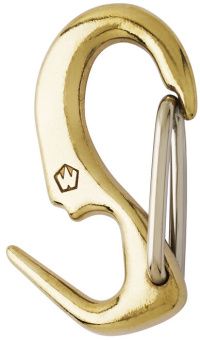 Wichard 72487 - Brass One Hand Sail Snap Length 65 mm