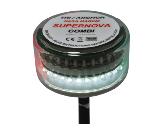 LED NASA Supernova Combined Navigation Light Tricolor/Anchor