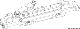 Osculati 45.271.12 - Hydraulic cylinder UC95-OBF/2