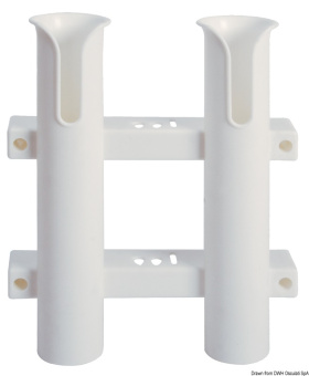 Osculati 41.170.93 - Wall Mounting Plastic Rod Halter Nr. 2 Rods
