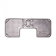 MaviMare Aluminium Transom Protection Board 280X115 mm 