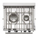 Force 10 F63256 Gas 2 Burner Gimbal Grill - Europe Standard