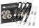 Rapid Marine PE25LPKIT-4-BK - Padeye Kit - Low Profile x 4, Black