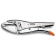 Beta 010510025 - Double Adjustment Self-Locking Pliers Long Jaws L 225 mm Beta 010510025 - Double Adjustment Self-Locking Pliers Long Jaws L 225 mm
