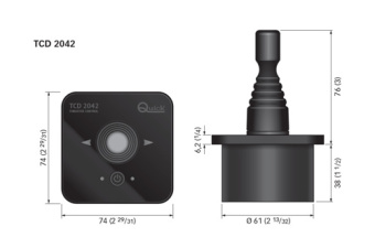 Quick TCD2042 - Control Panel, Joystick