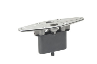 Accon 205-12 - 12" Pull-Up Cleat, Through Bolt (Visible Screw Holes)