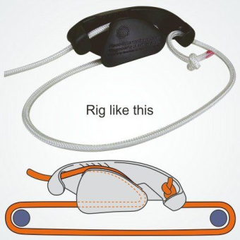 Clamcleat CL719 Trucker’s Hitch Cleat for 5–7 mm Rope