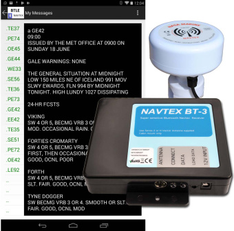 NASA Navtex BT-3 Black Box with Antenna (H Vector)