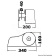 Osculati 02.618.24 - ACHILL TENDER LIFT Capstan for Tenders 500W, 24V
