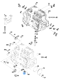 Vetus VD20032 - Screw Plug