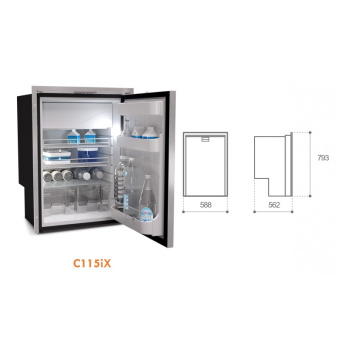 Vitrifrigo 0400-0378 - C62 iX OCX2 Refrigerator