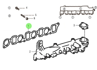 Nanni Diesel 970316216 - Intake Manifold Sub-Assembly