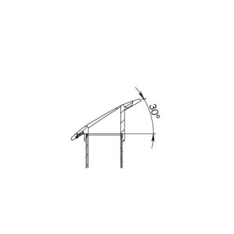 Flush Mount Rod Holder