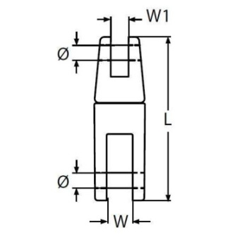 Euromarine Chain / Anchor Junction A4 6-8mm