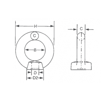 Eye Nut M10