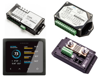 Simarine SIMPK23-3-PB - PICO Blue Set - Panel Mount (PICO SIMP203, Shunt SIMSC503, Tank Module SIMT001, Quadro Shunt SIMS003)