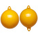 Majoni 2-Eye Anchor Buoy - Orange