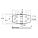 Marine Town Hinges With Integrated Cover 39.6X78 mm