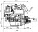 Solé Marine Diesel Engine Mini 33 With Technodrive Gear Box TMC60P, R=2.83:1