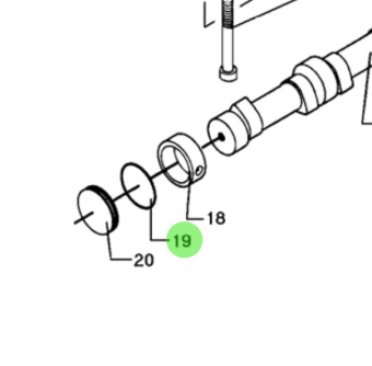 Bukh 560K0044 - O-Ring for DV36 and DV48 Engines
