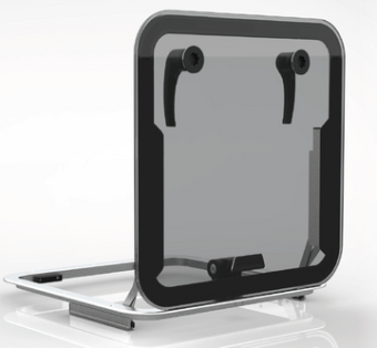 Lewmar 34960010 - SZ60 Ultra-low Profile Hatch Bi-square