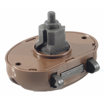 Foresti & Suardi Brown Lock With Striking Plate