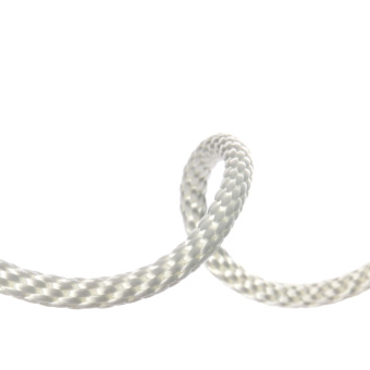 More Marine 063405WI Spiral Braided Polyester 5mm White