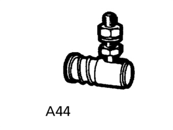 Ultraflex 41554D - Aluminium Boat Hook Clamp Block S61SS