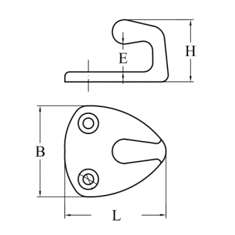 AISI 316 Hook