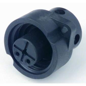 Philippi 445040002 - Series 692 flange socket 2-pin.