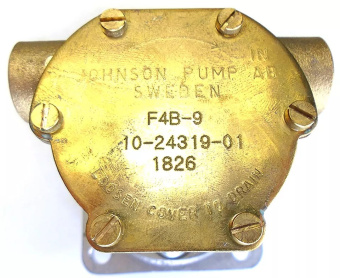 Johnson Pump 10-24319-01 - Self-Priming Bronze Cooling Water Impeller Pump F4B-9 (Mitsubishi K4C-75)