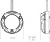 Lumitec 101833 - Zambezi Mini Spectrum RGBW Underwater Lighting Surface Mount