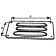 Euromarine Stainless Steel Ventilation Grille - 120x75mm