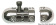 Osculati 38.177.00 - Chromed Brass Bolt Lock 85x31 mm