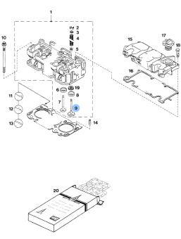 Vetus VD20588 - Inlet Valve for DT4.29