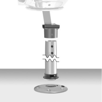 Plastimo 67886 - Magma Stowable Pedestal