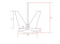 Hollex Danforth Anchor 30kg AISI 316 Polished