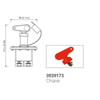 Quick Bipolar Battery Switch 120A