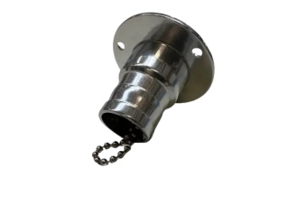 Deck Plug Waste Water Aluminium 38mm